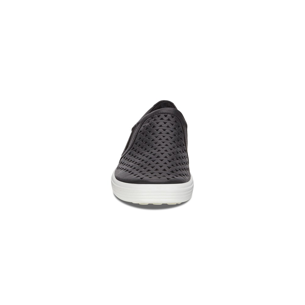 Slip On Mujer - ECCO Soft 7 Sneakers - Negros - ZGE892605